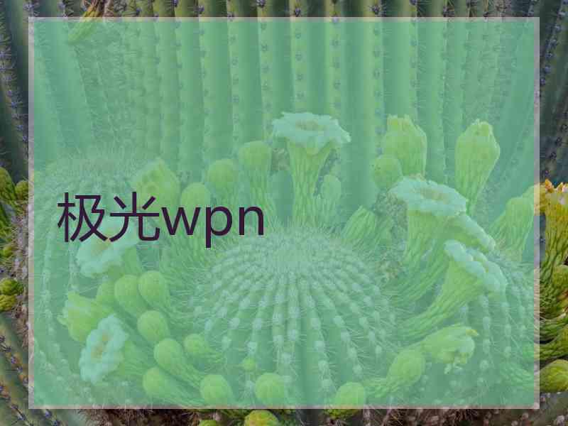 极光wpn