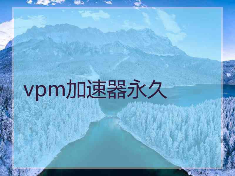 vpm加速器永久