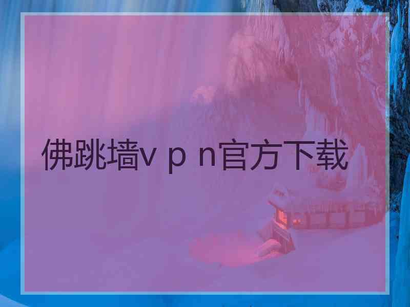 佛跳墙v p n官方下载