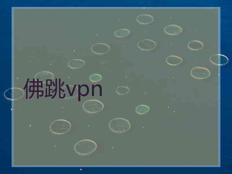 佛跳vpn