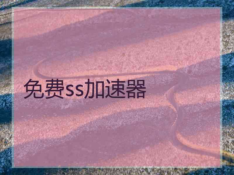 免费ss加速器