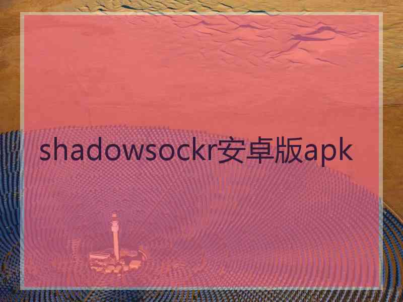 shadowsockr安卓版apk