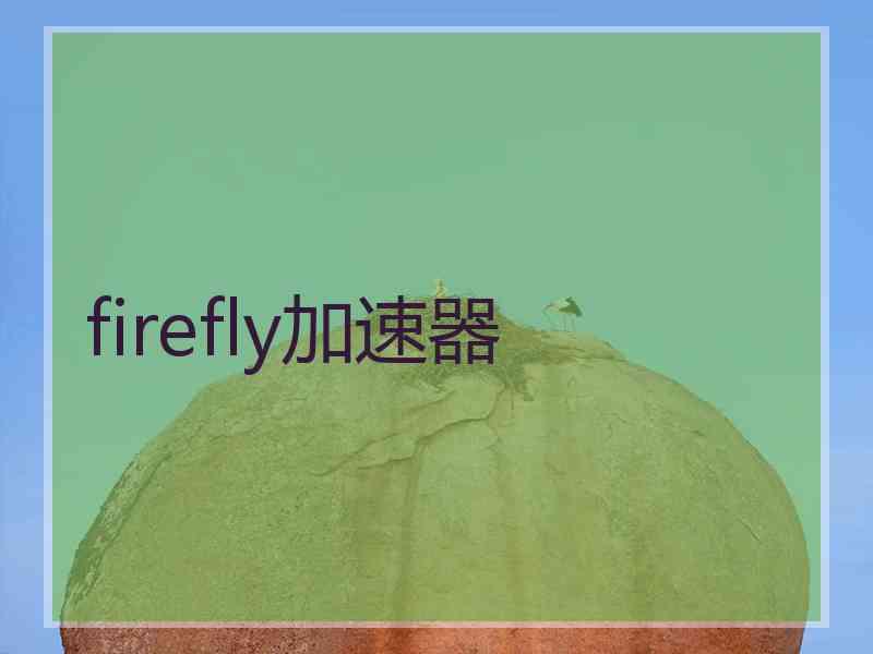 firefly加速器