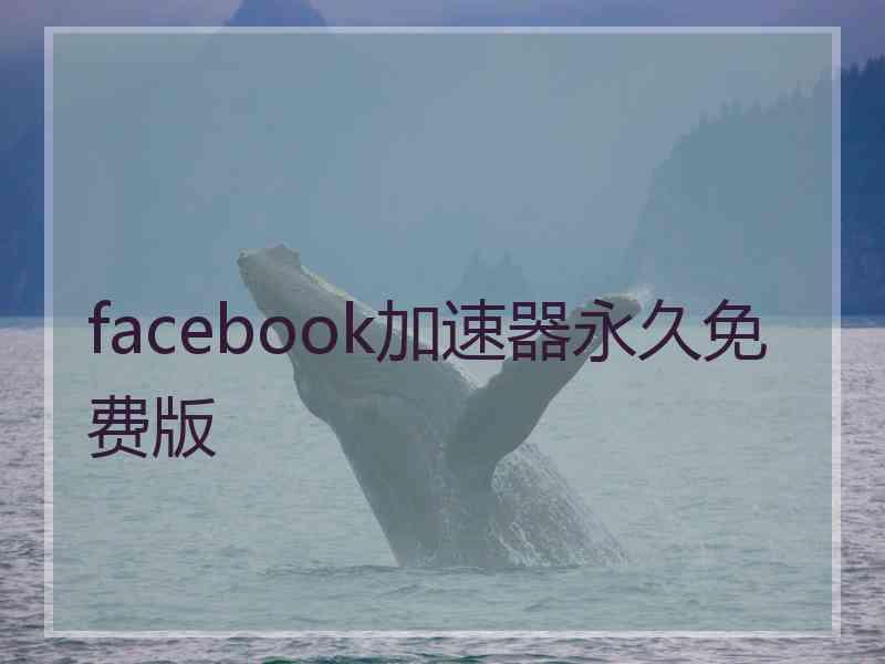 facebook加速器永久免费版