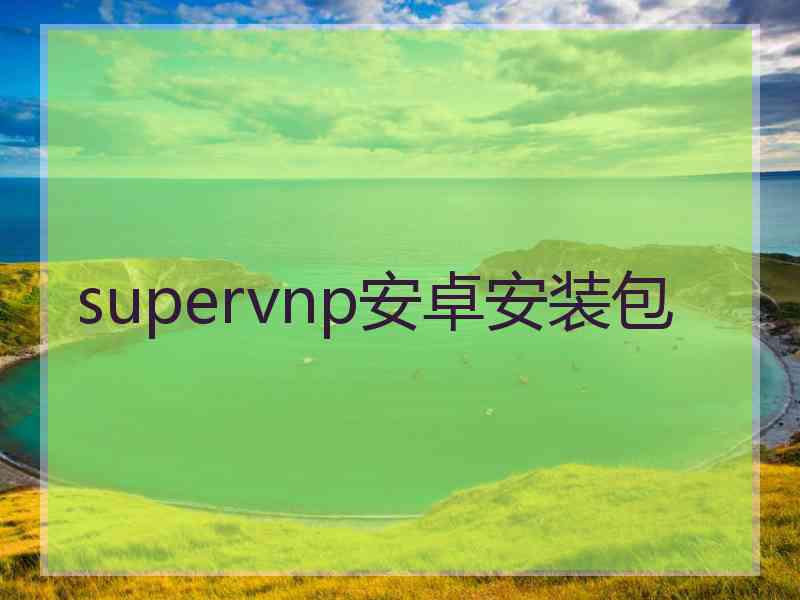 supervnp安卓安装包