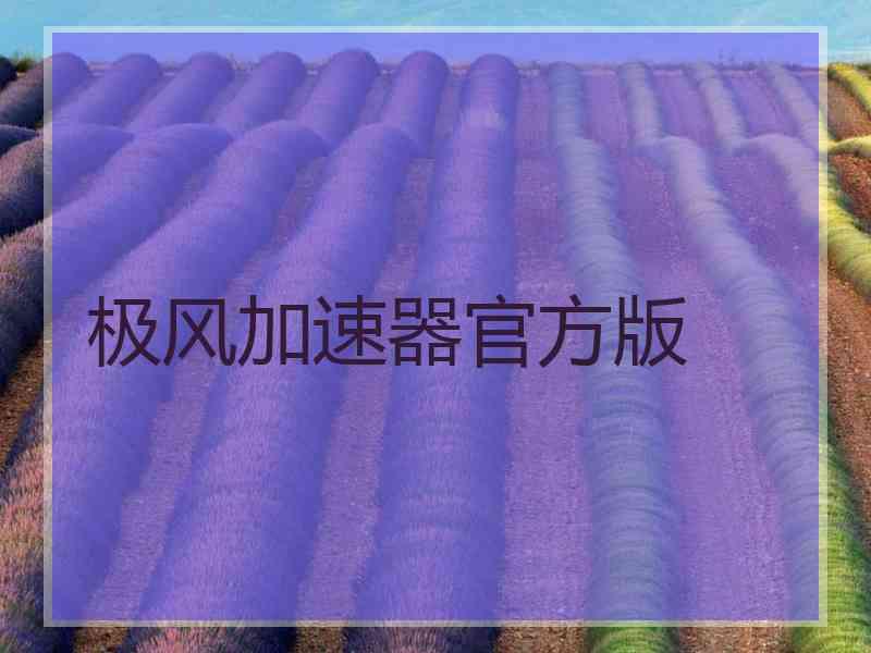 极风加速器官方版