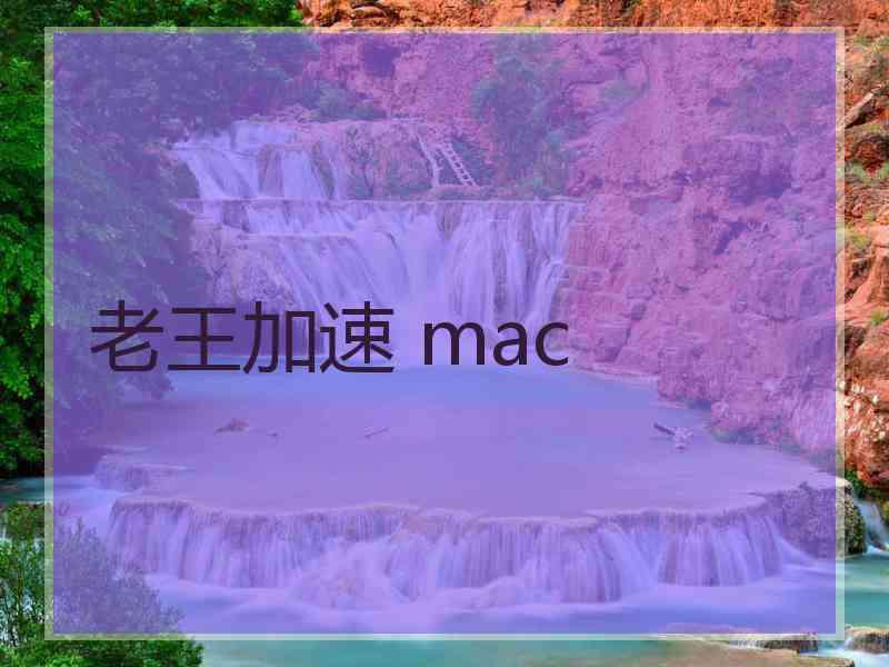 老王加速 mac