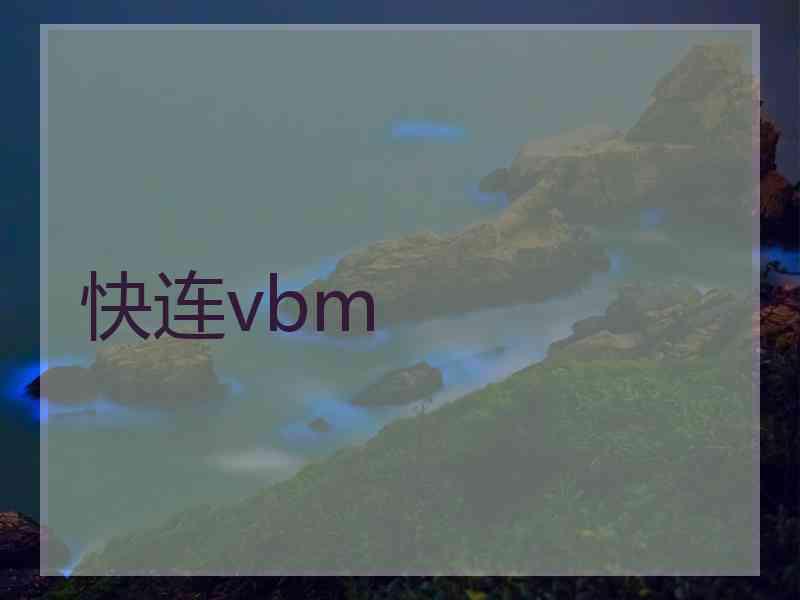 快连vbm