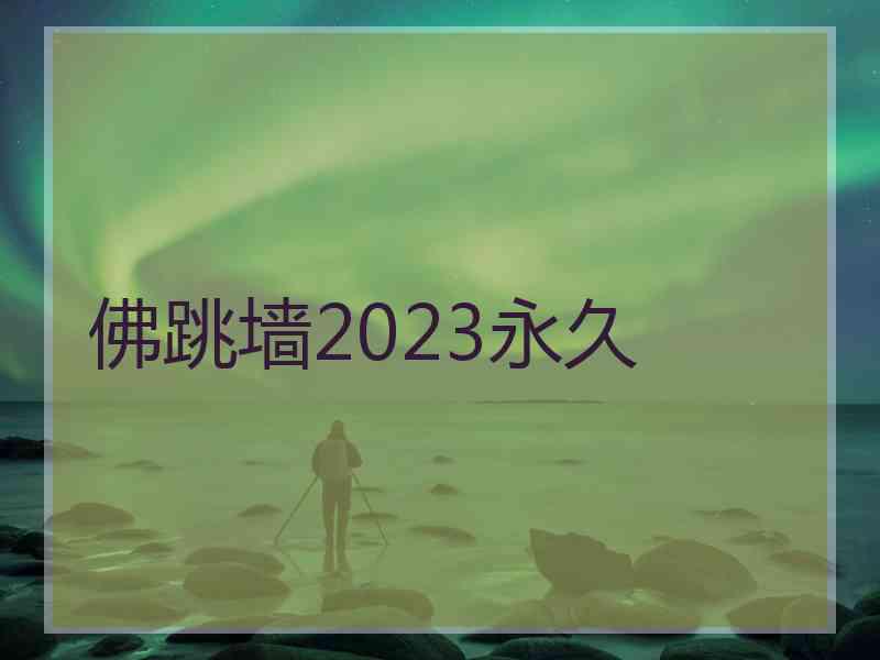 佛跳墙2023永久